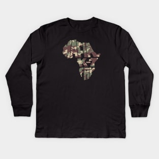 MK1F camo Kids Long Sleeve T-Shirt